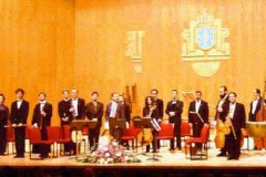 A RFG e o coro Capela Compostelana ante o reto de interpretar a Brahms A RFG e o coro Capela Compostelana ante o reto de interpretar a Brahms