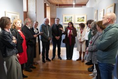 Inauguración "A alma de Compostela: un percorrido en acuarela e fotografía"