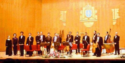 A RFG e o coro Capela Compostelana ante o reto de interpretar a Brahms A RFG e o coro Capela Compostelana ante o reto de interpretar a Brahms